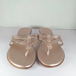 Italian Shoemakers Womens Sandals Size 8